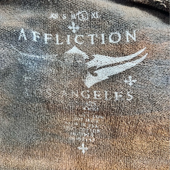 Affliction Womens Full Zip Hoodie - Picture 3 of 8